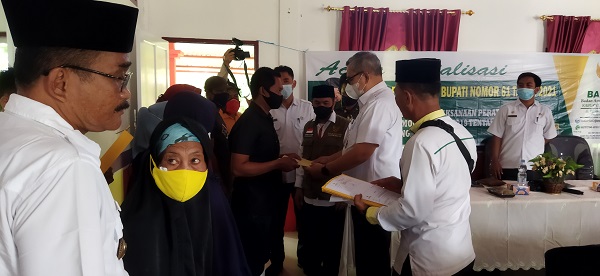 Baznas Rohil Sosialisasikan Perbup Tentang Pengelolaan Zakat