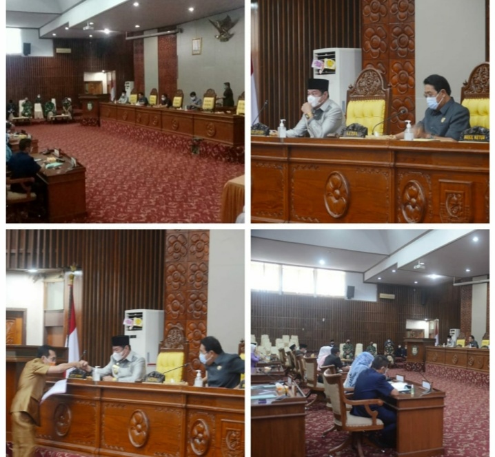 Pembukaan Masa Persidangan ke II serta Rencana Materi dan Jadwal Kegiatan Rapat Paripurna