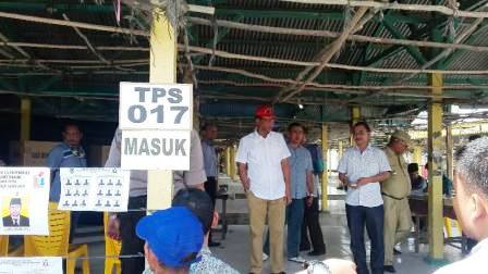 Bupati Rohil Tinjau Pelaksaaan Pilkades Didua Kecamatan