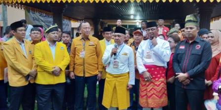 Mendaftar ke KPU, Pasangan Arsyadjuliandi Rahman-Suyatno Ajak Simpatisan Taat Aturan