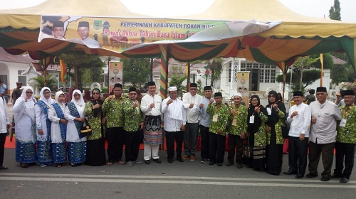 Wabup Jamiludin Lepas Pawai Peringatan Tahun Baru Islam