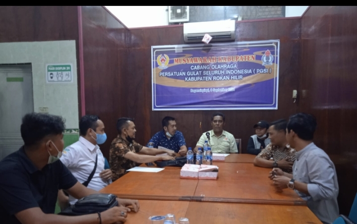 Muskab Pertama, Azman Pimpin Cabor PGSI Rohil