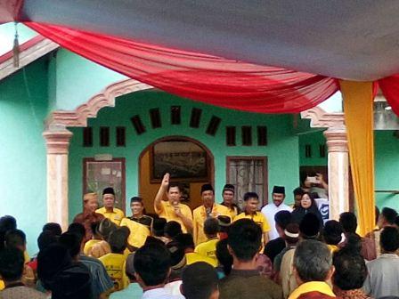 Golkar Menguning, Dukungan Andi Rachman-Suyatno Membahana ke Penjuru Bungaraya