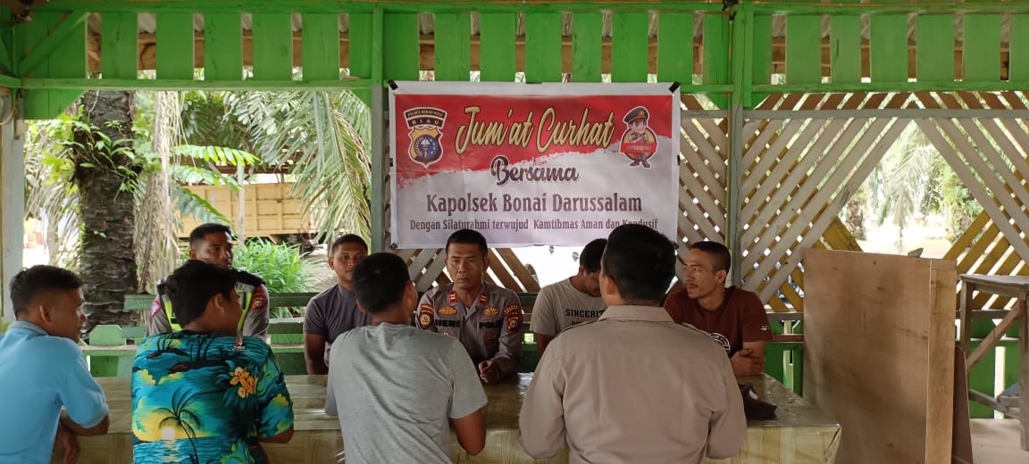 Iptu Suheri Sitorus, Ucap Terimakasih Peran Aktif Tomas dan Pemuda Wujudkan Kamtibmas Di Polsek Bona
