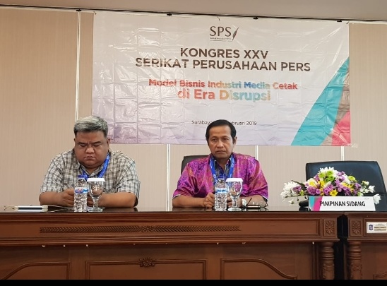 Syafriadi Pimpin Kongres SPS Pusat, Dahlan Iskan tak Bersedia Lagi Jabat Ketum