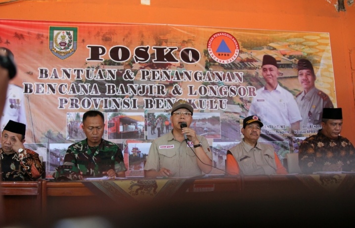 Bencana Banjir Bengkulu Ditetapkan Status Siaga Darurat