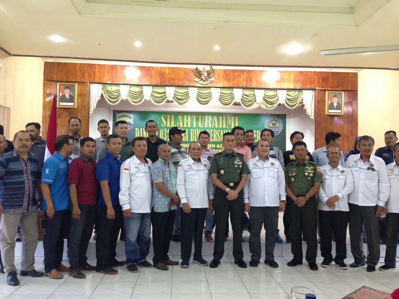 Danrem Baru Silaturahmi dengan Insan Pers