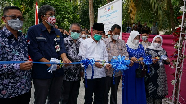 Bupati Resmikan Fasillitas Air Bersih Bantuan SKK Migas-PT CPI