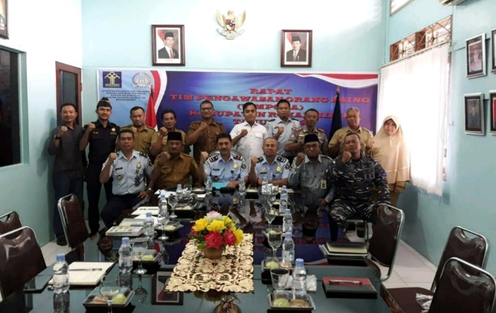 Imigrasi Bagansiapiapi Bersama Tim Pora Tingkatkan Pengawasan  Pendatang