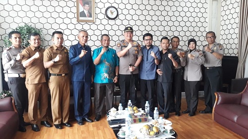 Kapolresta Pekanbaru Sambangi Kantor DPRD Kota Pekanbaru