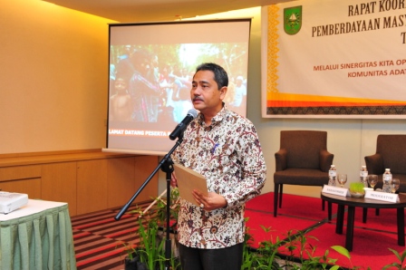 Koordinasi Kunci Pemberdayaan Masyarakat dan Komunitas Adat Terpencil (KAT)