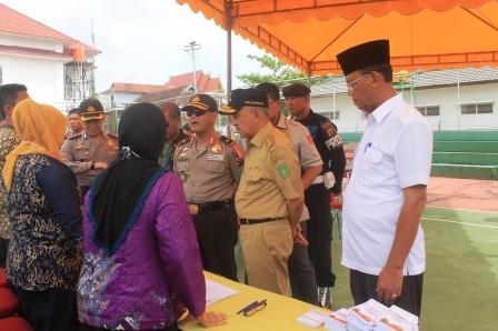 Di Dampingi Bupati, Plt Gubri Pantau Tiga Pilkada di Rohil