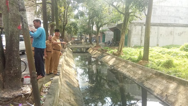 Rencana Bupati Suyatno Rubah Parit Sungai Garam Jadi Tempat Wisata