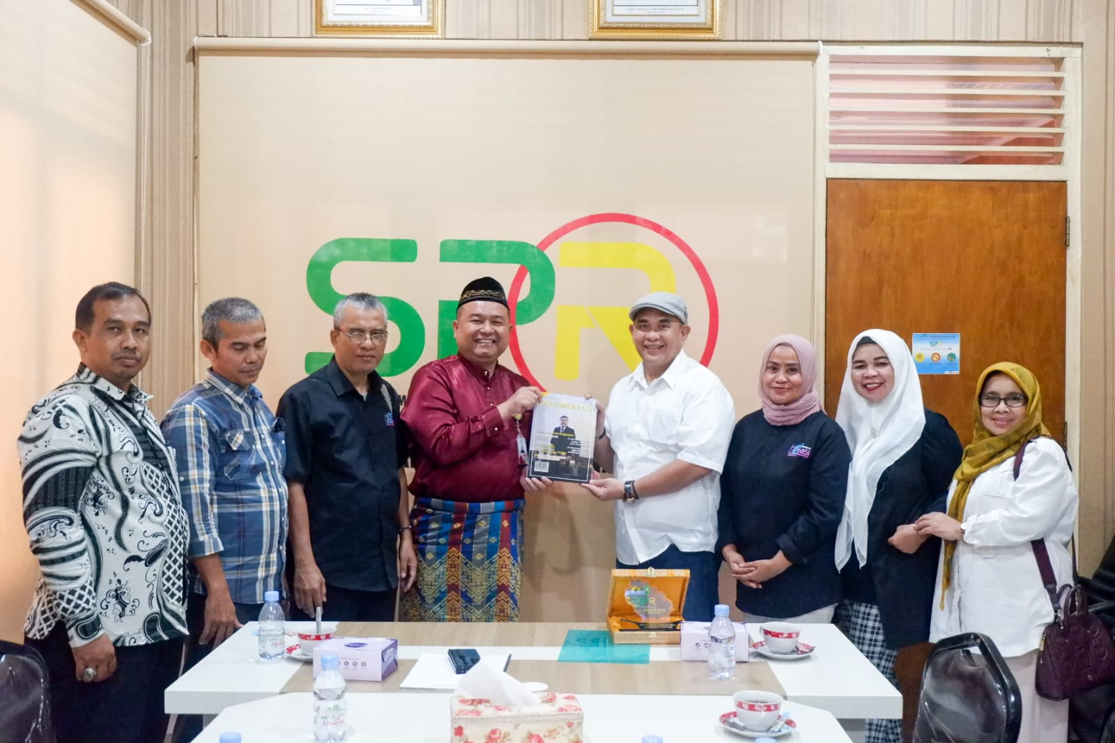 SMSI Riau Berkunjung ke PT SPR, Dirut Jelaskan Program Air Bersih Siap Minum