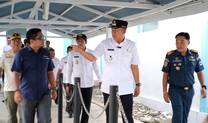 Wabup Selatpanjang Pantau Kesiapan Pelabuhan Arus Mudik Lebaran 2025