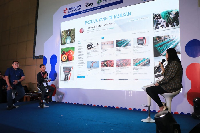   Tampil di INABUYER Expo 2023, UKM PTPN V Kian Pede Jajaki Pasar Nasional
