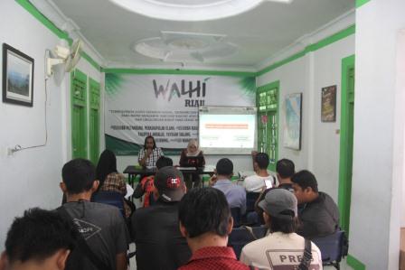 Jelang Pilkada, Walhi Riau Himbau Waspadai Izin-Izin Prematur
