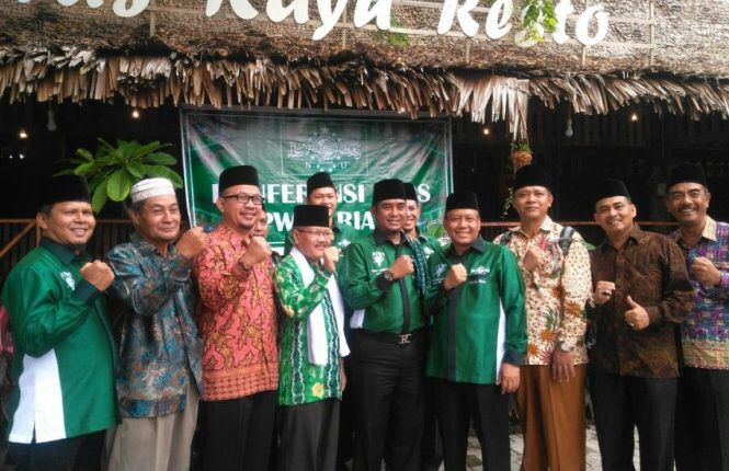 PWNU Riau Taja Festival Sholawat Badar diikuti 41 ribu Santri dihadapan Presiden RI