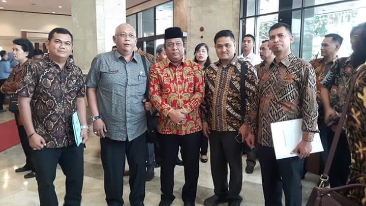 Wabup Rohil Hadiri Rakornas Pengendalian Inflasi Tahun 2018