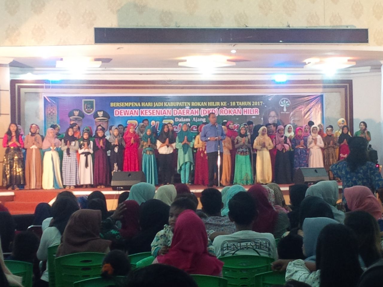 80 peserta unjuk kebolehan dalam ajang  