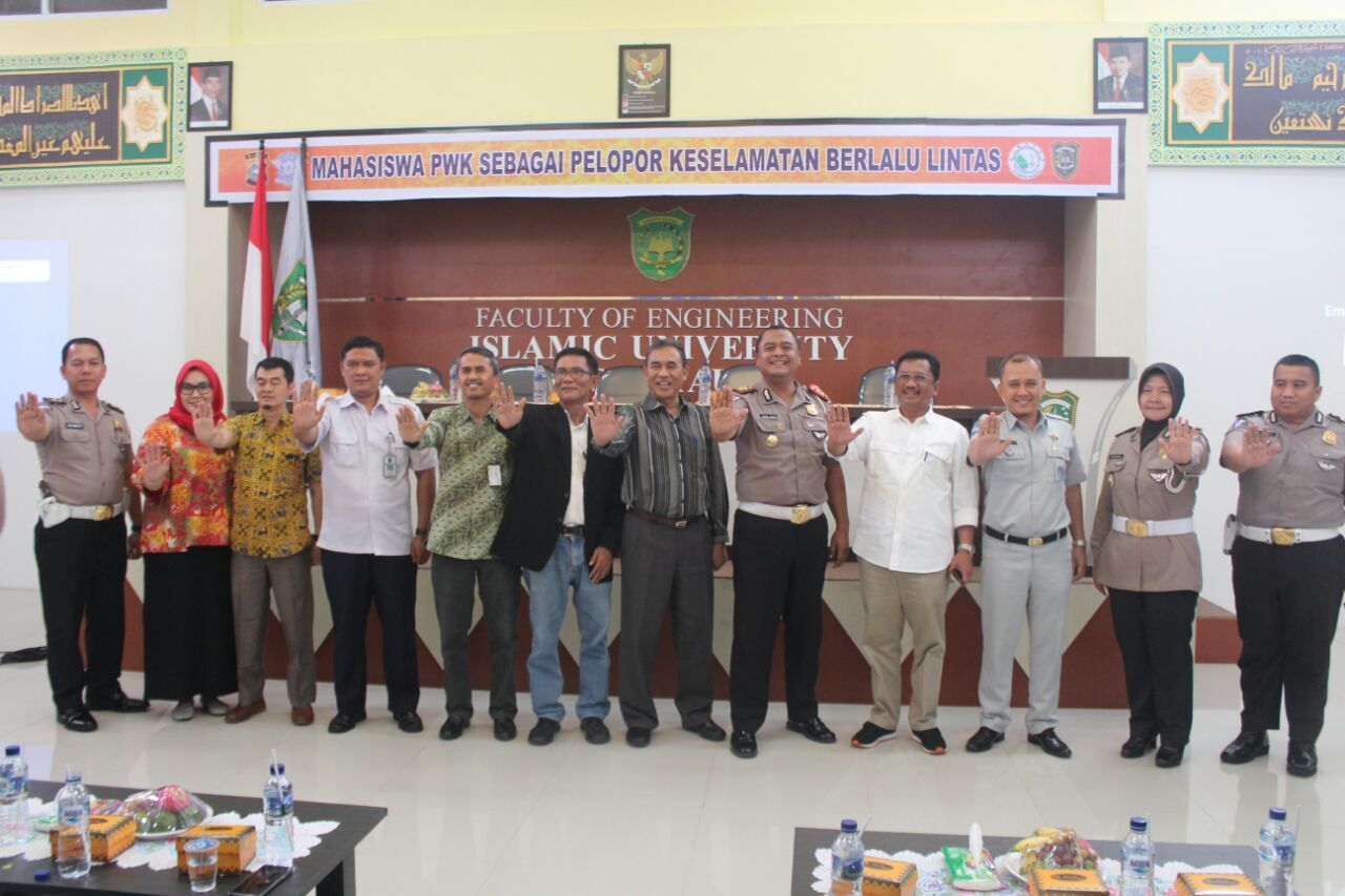 Planologi UIR-Polda Taja Seminar Bersama Keselamatan Berlalu Lintas