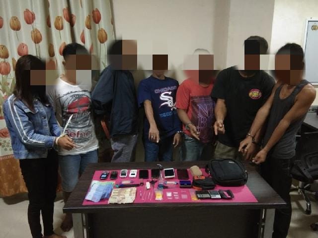 7 Pengedar dan Pengguna Narkoba Berhasil Diringkus Polres Meranti