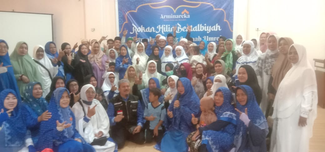 Arminareka Perdana Rohil Adakan Silaturahmi Dan Reuni Akbar Bersama Jama'ah Umroh