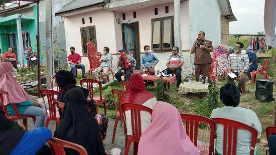 Perumahan BMP III Tenayan Raya Minta Semenisasi Jalan dan Penyerataan Bansos