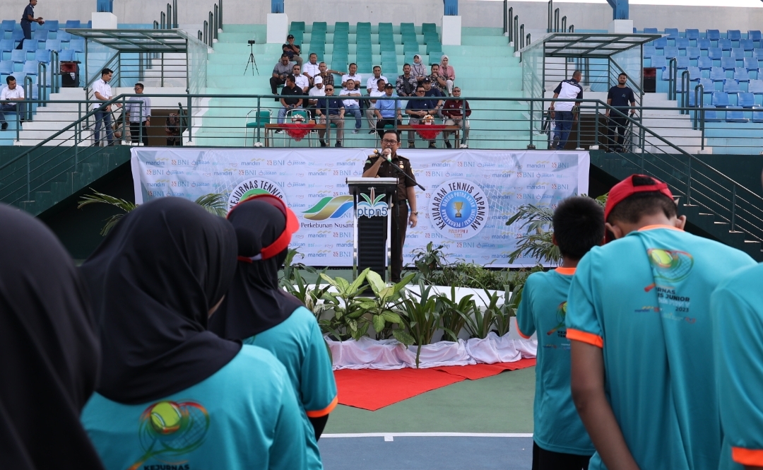 Diikuti 163 Petenis Junior, Kejurnas Tenis Junior PTPN V Ditargetkan Masuk Kalender Nasional